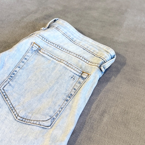 EEUC rag and bone "Dre" light wash boyfriend jeans - size 26 - Picture 4 of 9